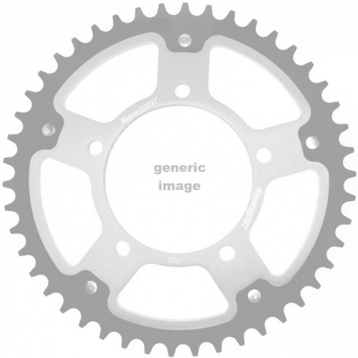 Rear sprocket SUPERSPROX STEALTH RST-702:46-BLK Negru 46T, 525 [1]
