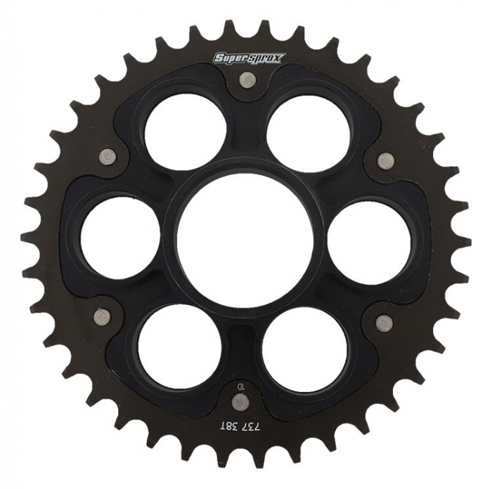 Rear sprocket SUPERSPROX STEALTH RST-737:38-BLK Negru 38T, 520 [1]