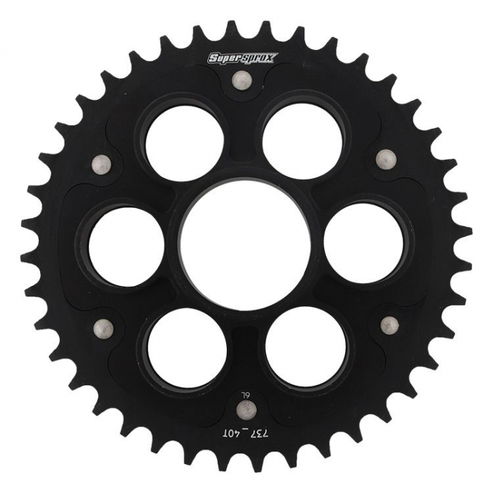 Rear sprocket SUPERSPROX STEALTH RST-737:40-BLK Negru 40T, 520 [1]