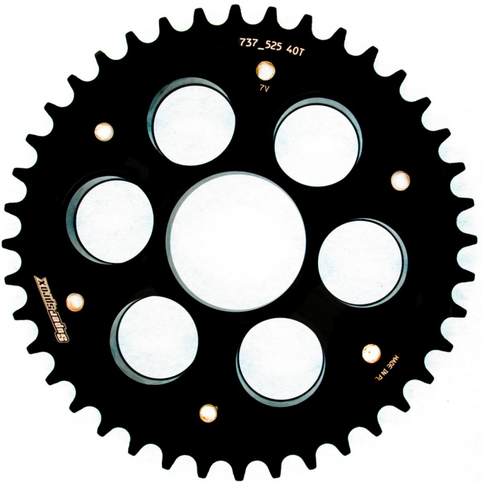 Rear sprocket SUPERSPROX STEALTH RST-737_525:40-BLK Negru 40T, 525 [1]