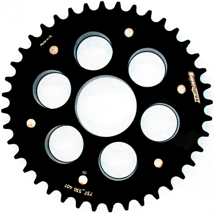 Rear sprocket SUPERSPROX STEALTH RST-737_530:40-BLK Negru 40T, 530 [1]