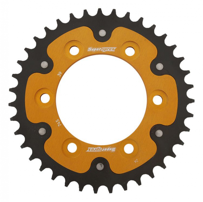 Rear sprocket SUPERSPROX STEALTH RST-745:39-GLD auriu 39T, 525 [1]