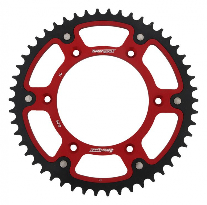 Rear sprocket SUPERSPROX STEALTH RST-8000:50-RED Rosu 50T, 520 [1]