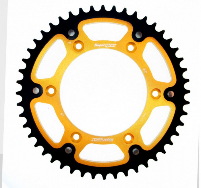 Rear sprocket SUPERSPROX STEALTH RST-990:48-GLD auriu 48T, 520 [1]