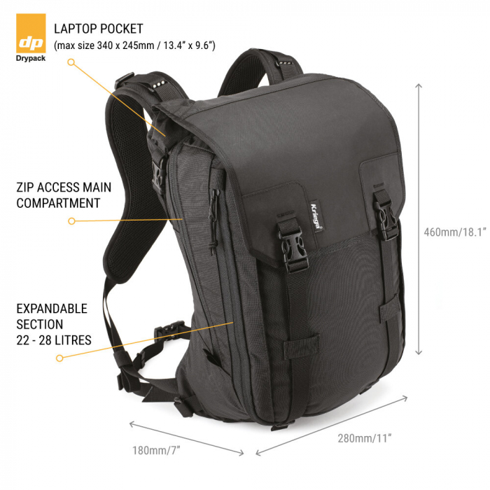 Rucsac moto Kriega Max 28 [16]