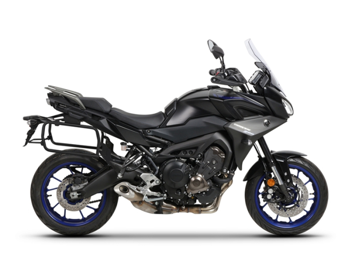 Set complet de cutii de aluminiu SHAD TERRA, 37L cutie centrala si 36L /36L cutii laterale, incluzand kit montaj si placa SHAD YAMAHA MT-09 Tracer / Tracer 900 [18]
