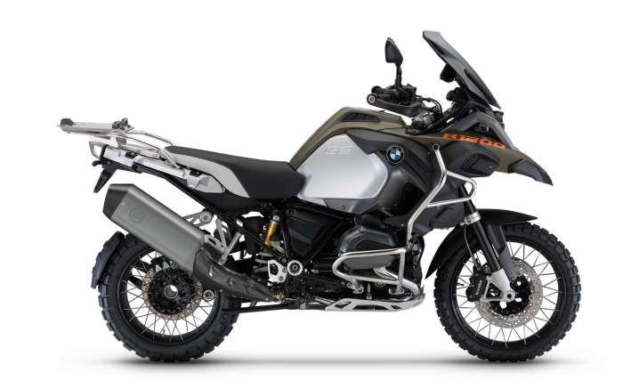 Set complet de genti laterale adventure SHAD TERRA TR40 si topcase din aluminiu SHAD TERRA TR55 PURE BLACK, incluzand kitul de montaj SHAD BMW R1250GS ADVENTURE [7]