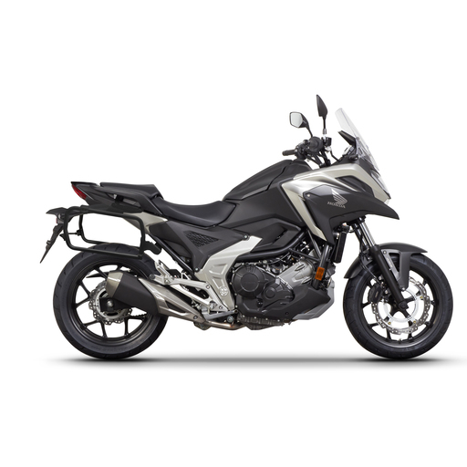 Set complet de genti laterale adventure SHAD TERRA TR40 si topcase din aluminiu SHAD TERRA TR55 PURE BLACK, incluzand kitul de montaj SHAD HONDA NC750X [8]