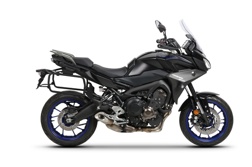 Set complet de genti laterale adventure SHAD TERRA TR40 si topcase din aluminiu SHAD TERRA TR55 PURE BLACK, incluzand kitul de montaj SHAD YAMAHA TRACER 900/GT [8]