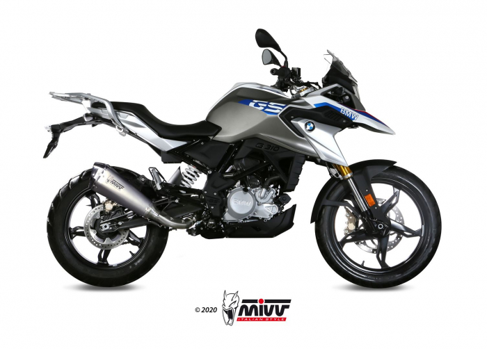 Sistem de evacuare complet 1x1 MIVV DELTA RACE B.035.LDRX otel inoxidabil [2]