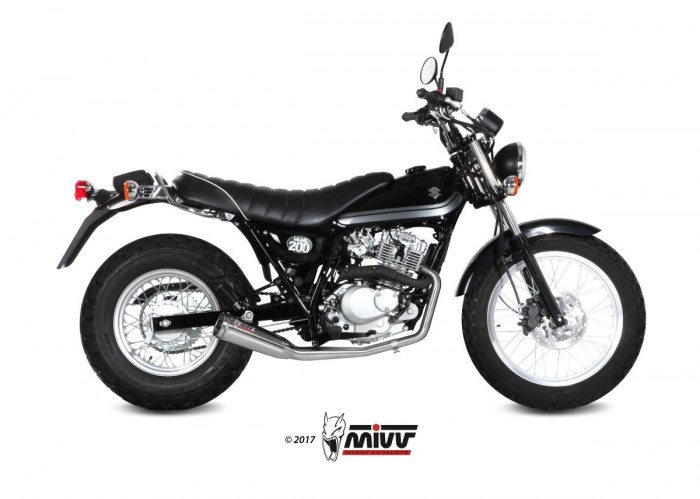 Sistem de evacuare complet 1x1 MIVV GHIBLI S.047.SGX otel inoxidabil [2]