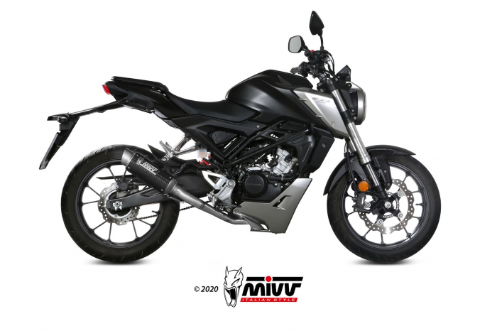Sistem de evacuare complet 1x1 MIVV GPpro H.074.L2P Carbon [2]
