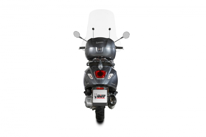 Sistem de evacuare complet 1x1 MIVV MOVER MV.PG.0007.LV Black Painted Stainless Steel [4]