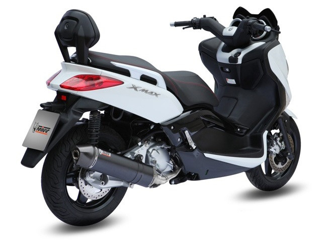 Sistem de evacuare complet 1x1 MIVV STRONGER Y.040.LBSC Steel Black [1]