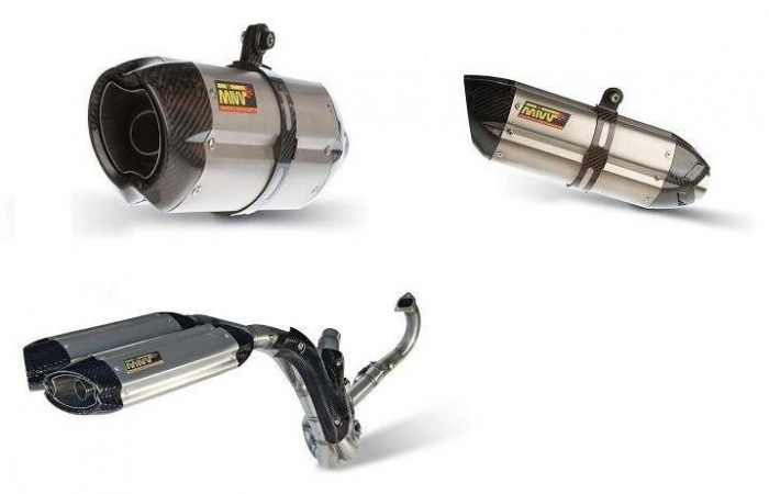 Sistem de evacuare complet 1x1 MIVV SUONO H.060.L7 Stainless Steel / Carbon cap [1]