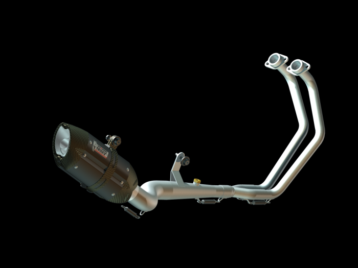 Sistem de evacuare complet 1x1 MIVV SUONO X.YA.0008.S9 Steel Black [1]