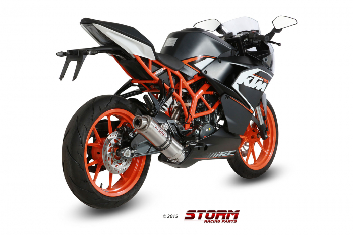 Sistem de evacuare complet 1x1 STORM GP 74.KT.016.LXS otel inoxidabil [3]