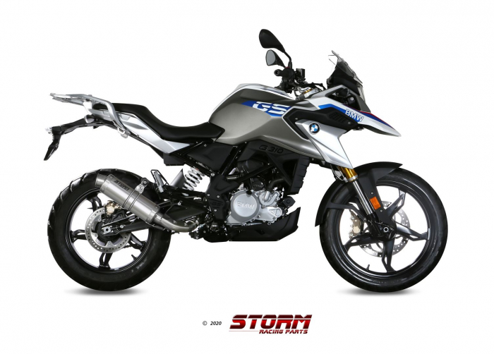 Sistem de evacuare complet 1x1 STORM GP B.035.LXS otel inoxidabil [2]
