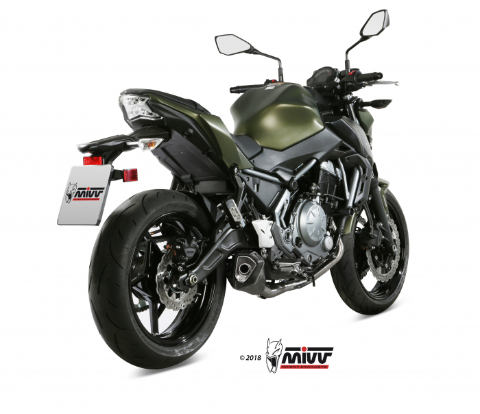 Sistem de evacuare complet 2x1 MIVV DELTA RACE K.044.LDRB negru otel [3]