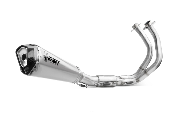 Sistem de evacuare complet 2x1 MIVV DELTA RACE K.057.KDRX Stainless steel [2]