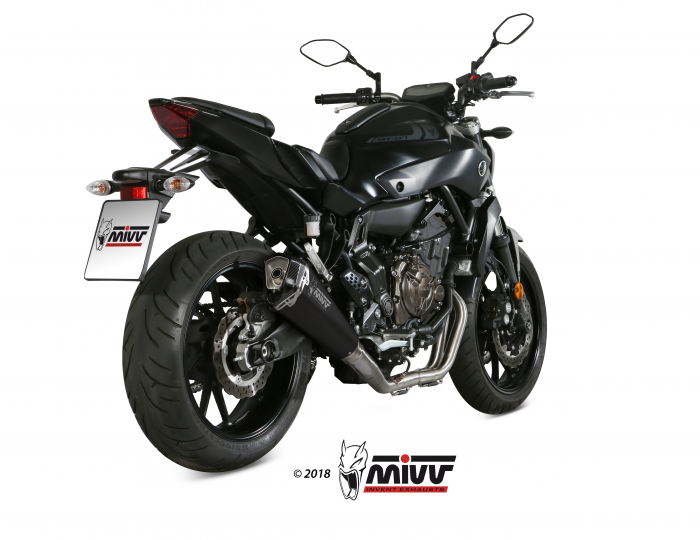 Sistem de evacuare complet 2x1 MIVV DELTA RACE Y.045.LDRB negru otel [3]
