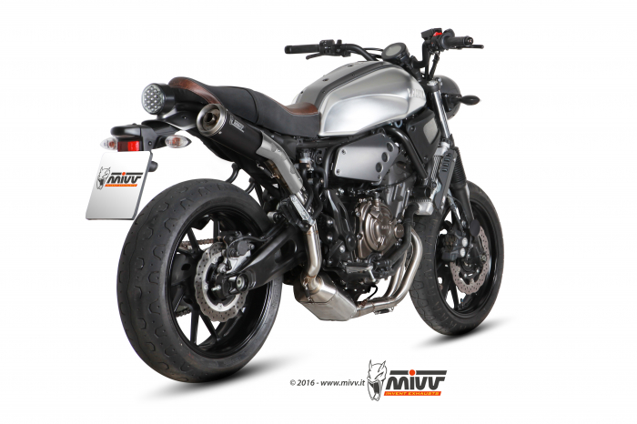 Sistem de evacuare complet 2x1 MIVV GHIBLI Y.052.LGB Ceramic Black / Stainless Steel [2]