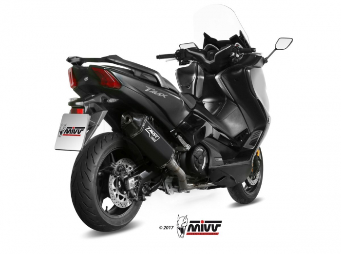 Sistem de evacuare complet 2x1 MIVV SPEED EDGE Y.061.LRB negru otel [2]