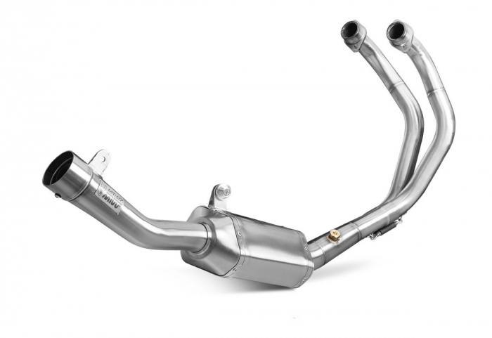 Sistem de evacuare complet 2x1 MIVV SPEED EDGE otel inoxidabil [1]