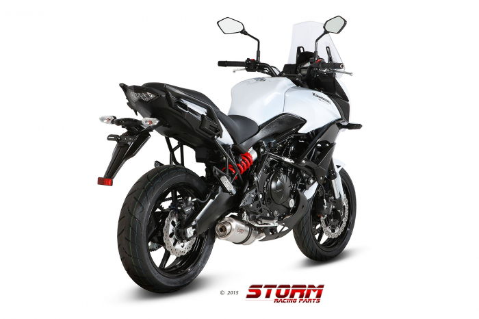 Sistem de evacuare complet 2x1 STORM OVAL 74.K.041.LX1 otel inoxidabil [3]