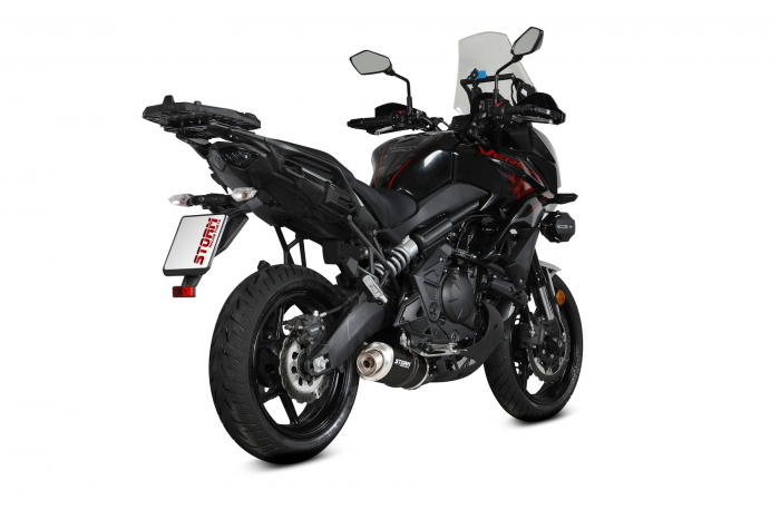 Sistem de evacuare complet 2x1 STORM OVAL K.055.LX1B Negru [3]