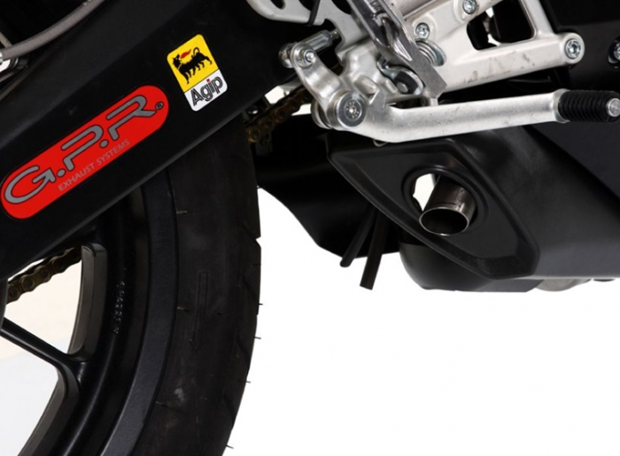 Sistem de evacuare complet GPR ALLUMINIO GHOST DB.26.AO Silver Anodized including removable db killer and catalyst [3]