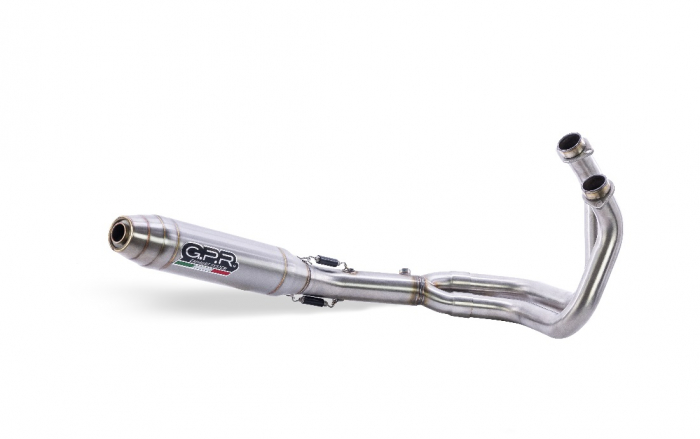 Sistem de evacuare complet GPR DEEPTONE A.55.DE Brushed Stainless steel including removable db killer and catalyst [5]