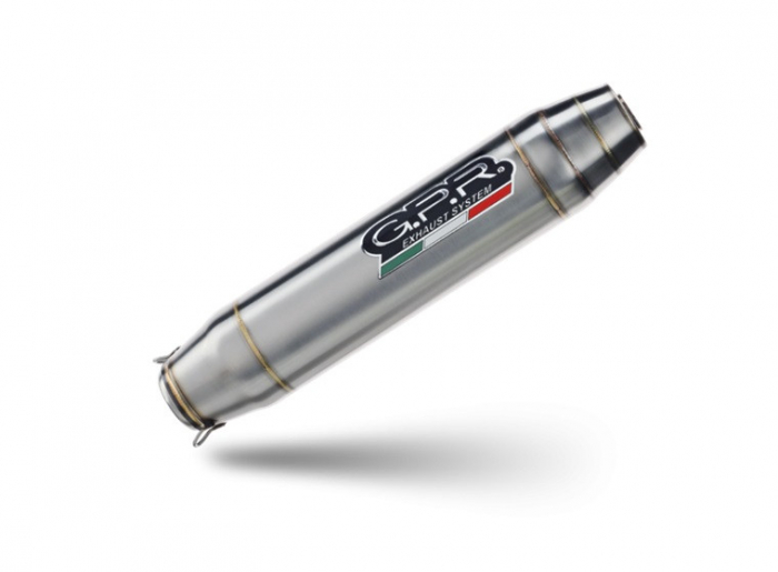 Sistem de evacuare complet GPR DEEPTONE CO.H.249.DE Brushed Stainless steel including removable db killer [1]