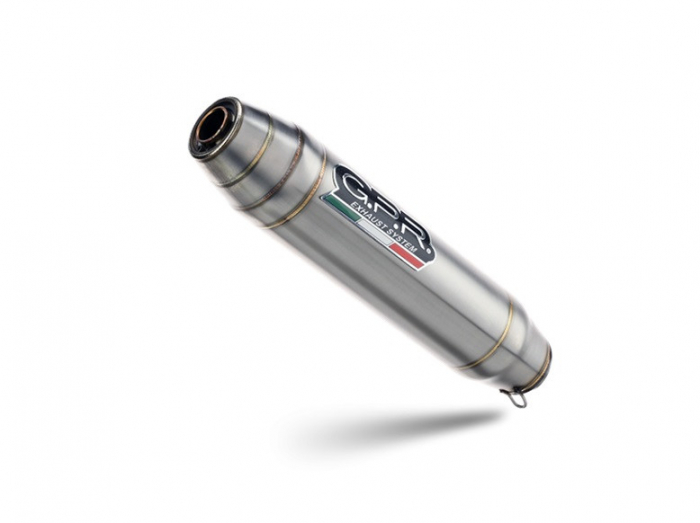 Sistem de evacuare complet GPR DEEPTONE E4.Y.210.CAT.DE Brushed Stainless steel including removable db killer and catalyst [1]