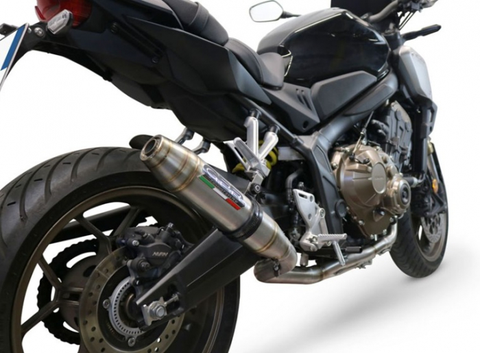 Sistem de evacuare complet GPR DEEPTONE E5.CO.H.261.1.CAT.DE Brushed Stainless steel including removable db killer and catalyst [7]