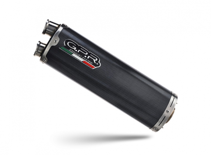Sistem de evacuare complet GPR DUAL KT.106.RACEDB.DUAL.PO Carbon look including removable db killer [3]