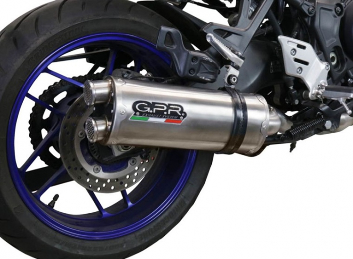 Sistem de evacuare complet GPR DUAL YA.CAT.11.DUAL.IO Brushed Stainless steel including removable db killer and catalyst [7]