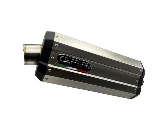 Sistem de evacuare complet GPR DUNE KT.106.RACEDB.DNTIT Brushed Titanium including removable db killer [1]