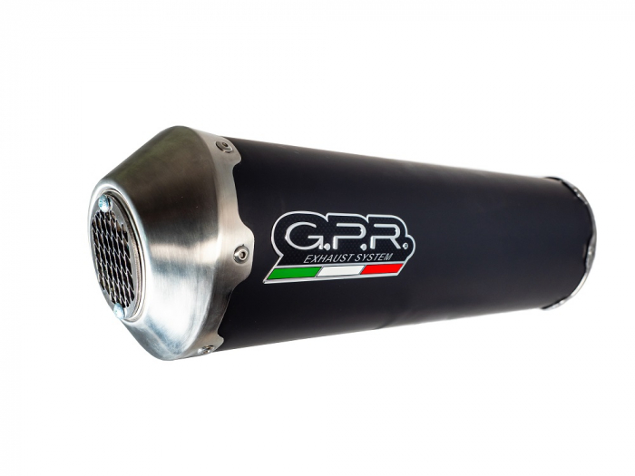 Sistem de evacuare complet GPR EVO4 ROAD APR.1.CAT.EVO4 Matte Black including removable db killer and catalyst [4]