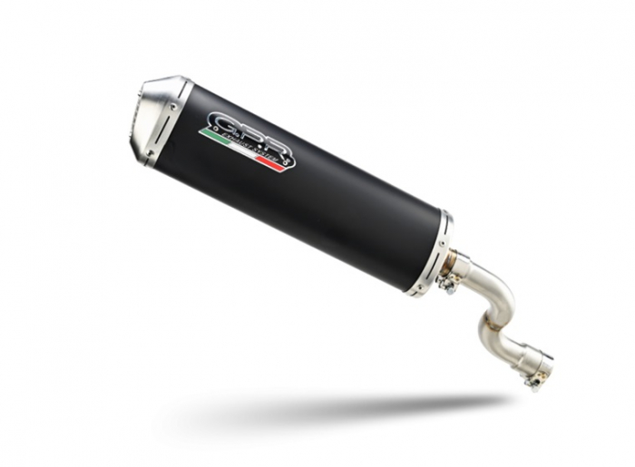 Sistem de evacuare complet GPR EVO4 ROAD SC.CAT.140.EVO4 Matte Black including removable db killer and catalyst [4]