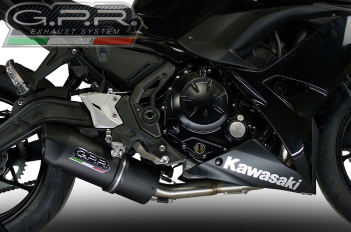 Sistem de evacuare complet GPR FURORE NERO E4.CO.K.161.CAT.FUNE Matte Black including removable db killer and catalyst [8]