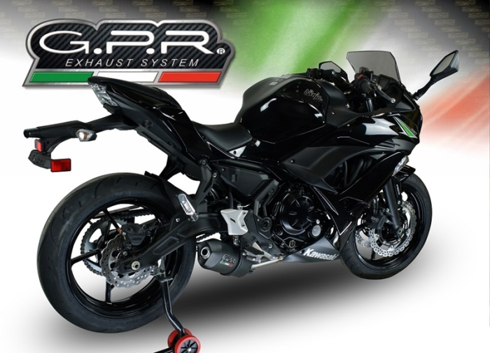 Sistem de evacuare complet GPR FURORE NERO E5.CO.K.161.1.CAT.FUNE Matte Black including removable db killer and catalyst [6]