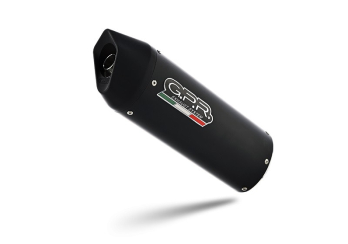 Sistem de evacuare complet GPR FURORE NERO E5.Y.227.CAT.FUNE Matte Black including removable db killer and catalyst [1]