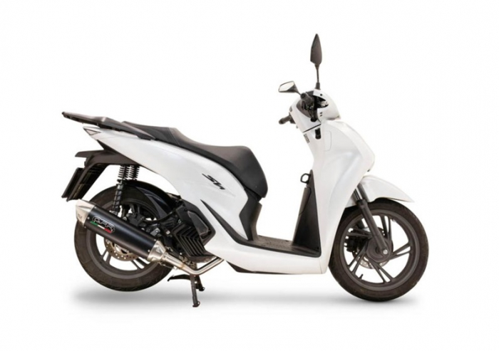 Sistem de evacuare complet GPR FURORE-X SCOOTER HON.13.CAT.FXSC Matte Black including full line,db killer and catalyst compliant for inspection [2]