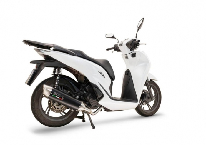 Sistem de evacuare complet GPR FURORE-X SCOOTER HON.13.CAT.FXSC Matte Black including full line,db killer and catalyst compliant for inspection [3]