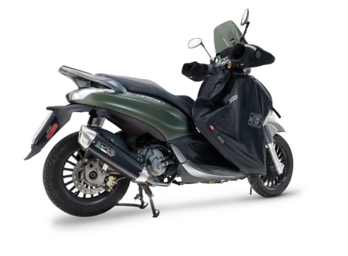 Sistem de evacuare complet GPR FURORE-X SCOOTER PI.6.FXSC Matte Black including removable db killer [5]