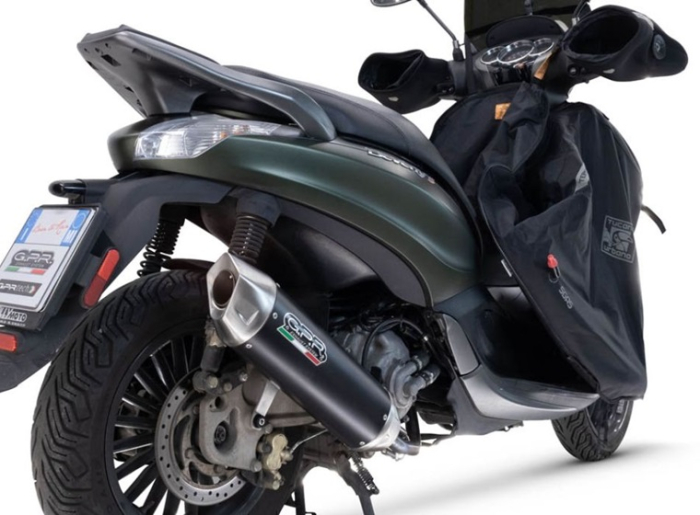 Sistem de evacuare complet GPR FURORE-X SCOOTER PI.6.FXSC Matte Black including removable db killer [4]