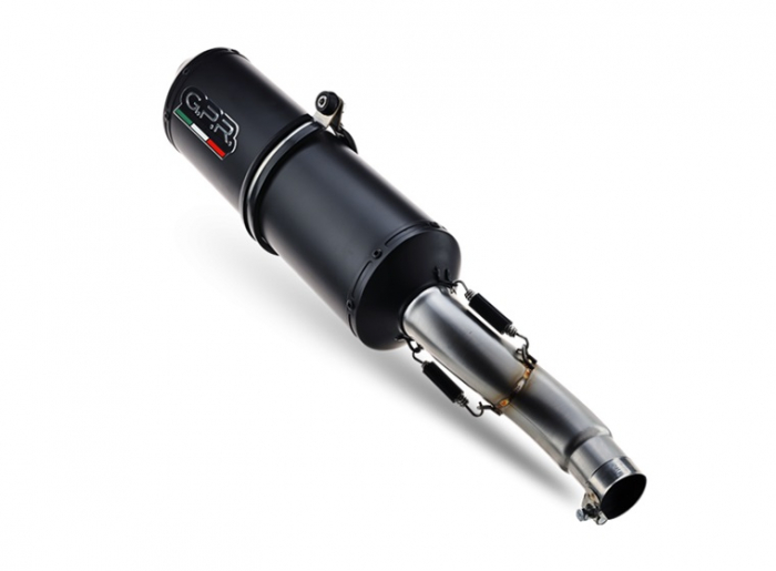 Sistem de evacuare complet GPR GHISA CO.S.128.GHI Matte Black including removable db killer [4]