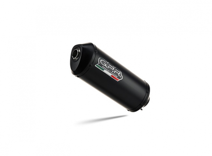Sistem de evacuare complet GPR GHISA CO.S.78.GHI Matte Black including removable db killer [1]