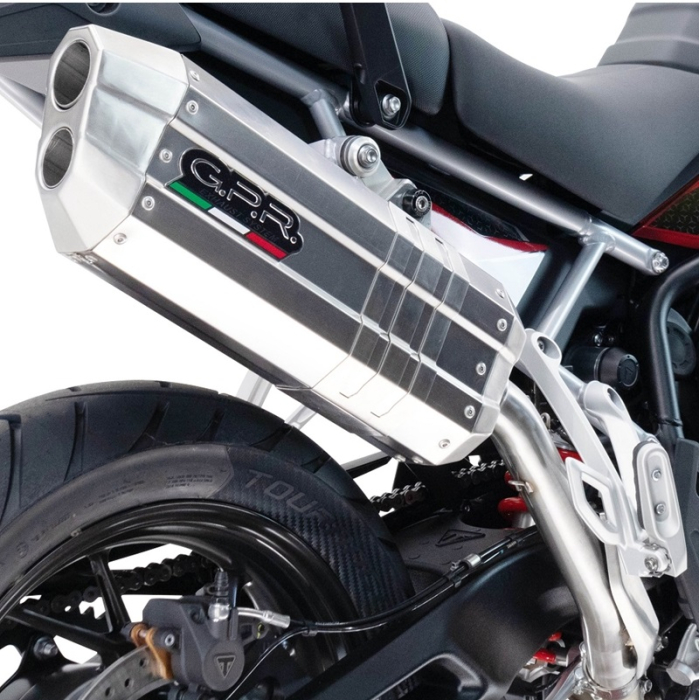 Sistem de evacuare complet GPR HYPER SONIC CO.KTM.11.1.HYSOIN Brushed Stainless steel including removable db killer [2]